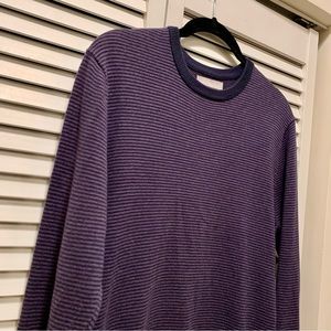 Purple/Blue Striped Sweater